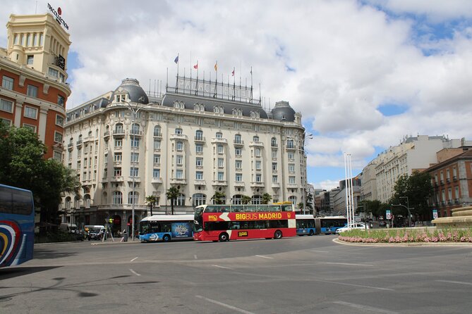 Big Bus Madrid Panoramic City Tour - Cibeles Fountain, the Royal Palace views, and the Temple of Debod moment