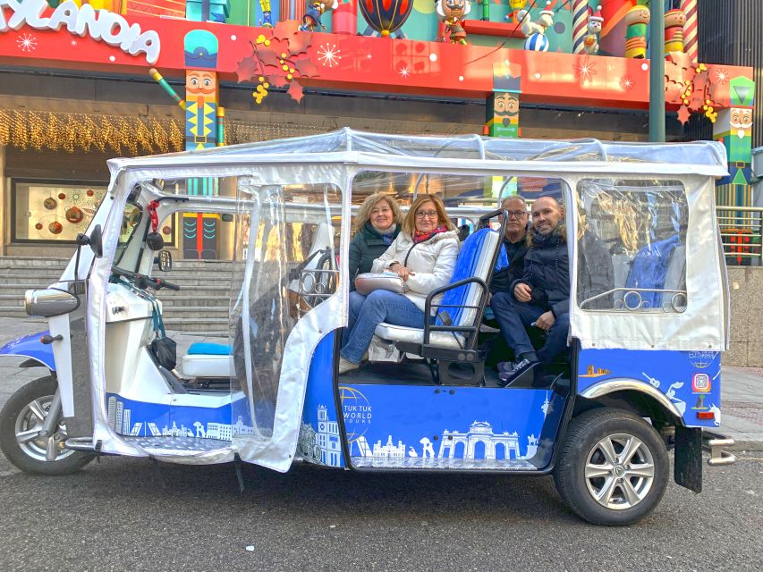 Explore Madrid’s Top Sights on an Electric Tuk-Tuk Tour - Barrio de las Letras: Where Lope de Vega and Cervantes Still Matter