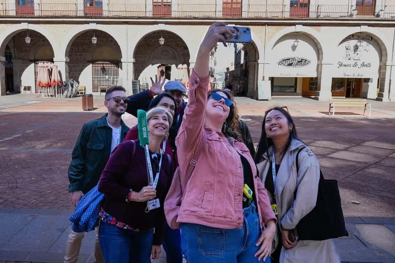 From Madrid: Avila & Segovia Day Tour with Monument Tickets - Segovia first: aqueduct, Plaza Mayor, and the Cathedral exterior