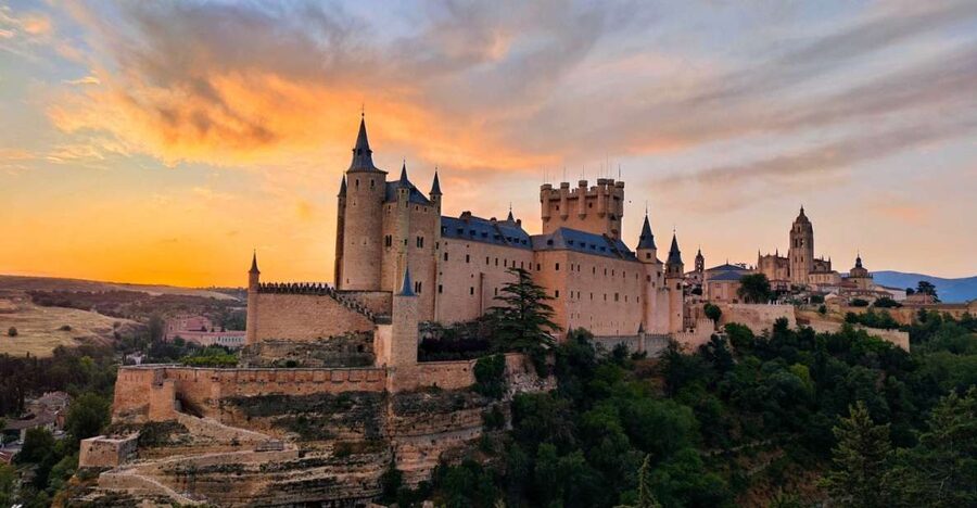 From Madrid: Avila, Segovia & Toledo Private Tour - Segovia Aqueduct Views, Alcázar Power, and Roman-to-Gothic Transitions
