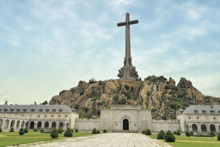 From Madrid: Escorial Monastery & Valley of the Fallen Trip - El Escorial highlights: Habsburg Palace, Chapter House, Basilica, and library