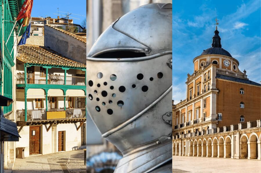 From Madrid: Guided Day Trip to Chinchon, Aranjuez & Toledo - Mirador del Valle photo stop and the coach panoramas