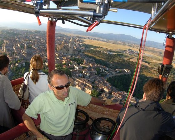 Hot-Air Balloon Ride over Segovia with Optional Transport from Madrid - Alcázar Views From the Basket: The Castle-Over-Old-Streets Moment