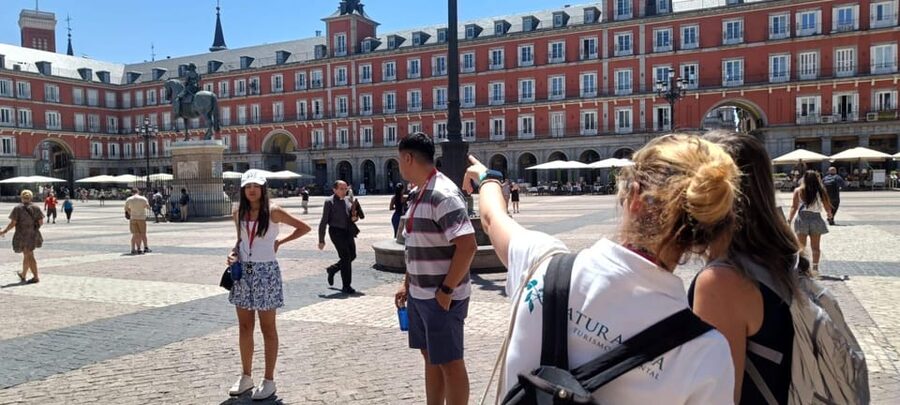 Madrid: 1.5-Hour City Highlights Guided Walking Tour - Museo del Prado Area: Using the Tour to Plan Your Real Museum Day