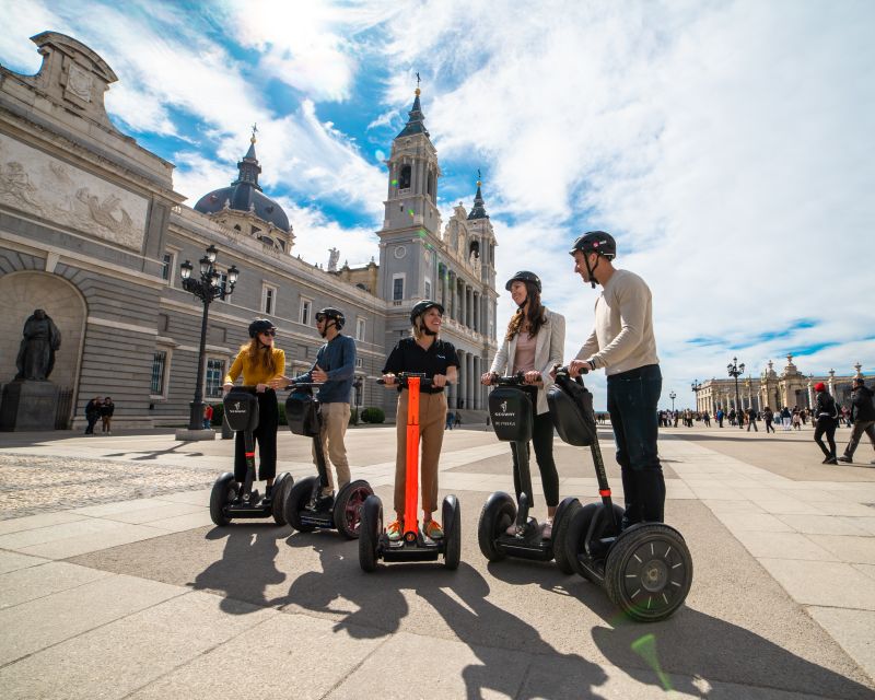 Madrid: 1.5-Hour Old Town Highlights Segway Tour - Rolling through major squares, Plaza Mayor and Plaza de España