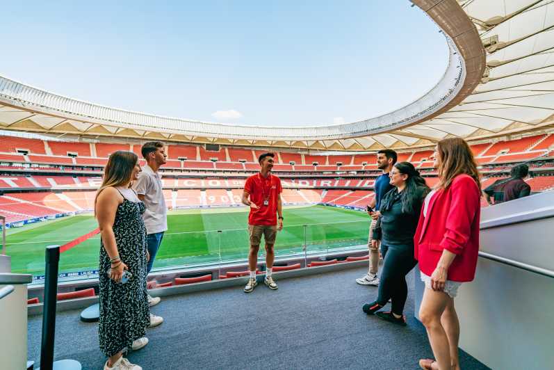 Madrid: Atlético de Madrid Stadium Entry - Walking the Player Tunnel to the Pitch, and How to Use It for Photos