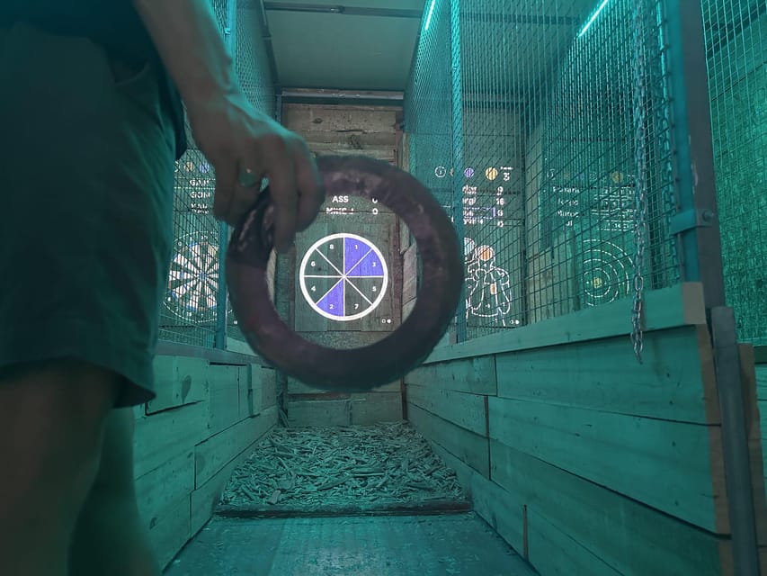 Madrid Atocha : Interactive Axe Throwing 1h - Key highlights you will care about