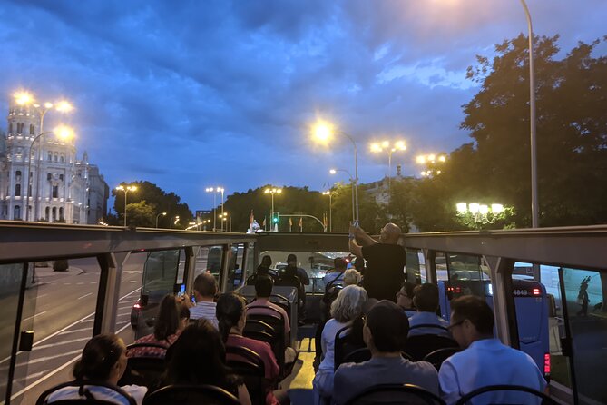 Madrid Big Bus Night Tour - Timing, weather, and comfort tips for a smoother ride