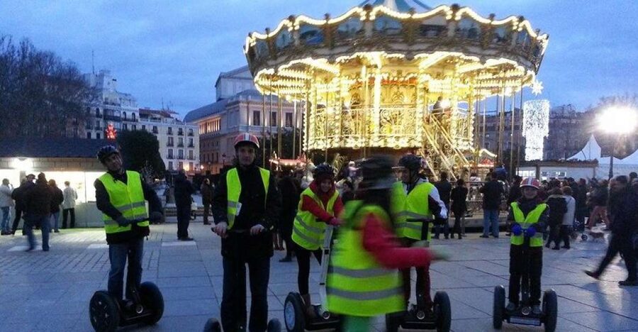 Madrid by Night: 1-Hour Segway Tour - Getting started at Calle Santiago 18 and learning the Segway PT