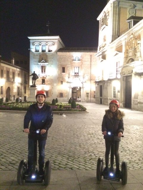 Madrid by Night: 1-Hour Segway Tour - The Mirador de la Calle del Factor, Royal Palace and Almudena views at night