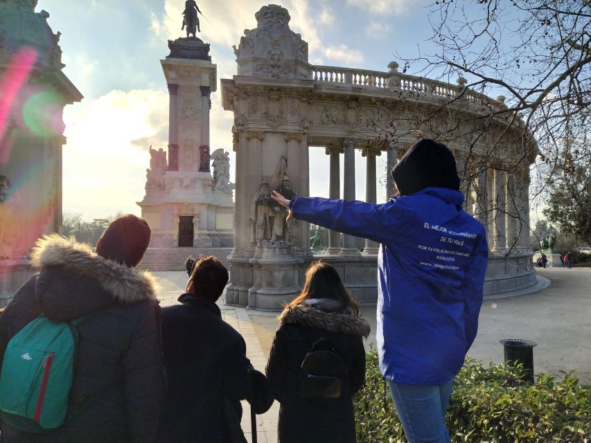 Madrid: Cibeles Rooftop & Retiro Park Guided Walking Tour - Retiro Park: A Guided Hour That Turns a Big Park Into Named Places