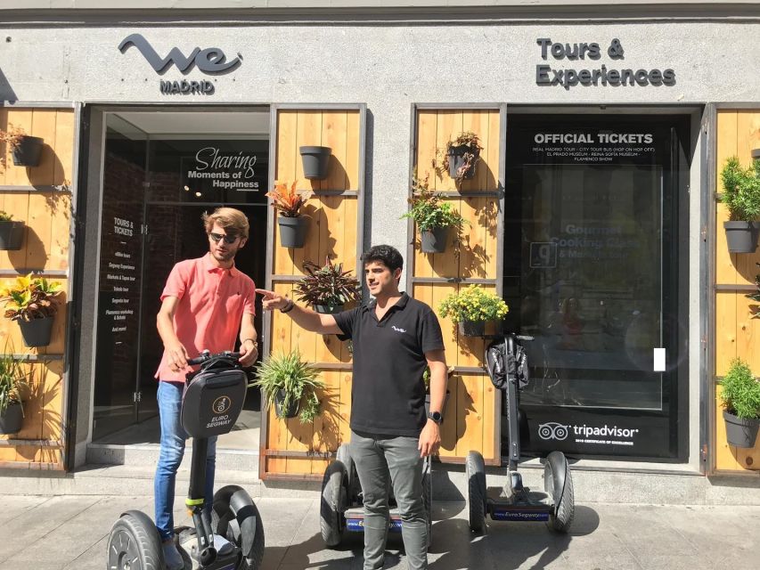 Madrid: City and El Retiro Segway Tour - Retiro Park and the possible route swap to Casa de Campo