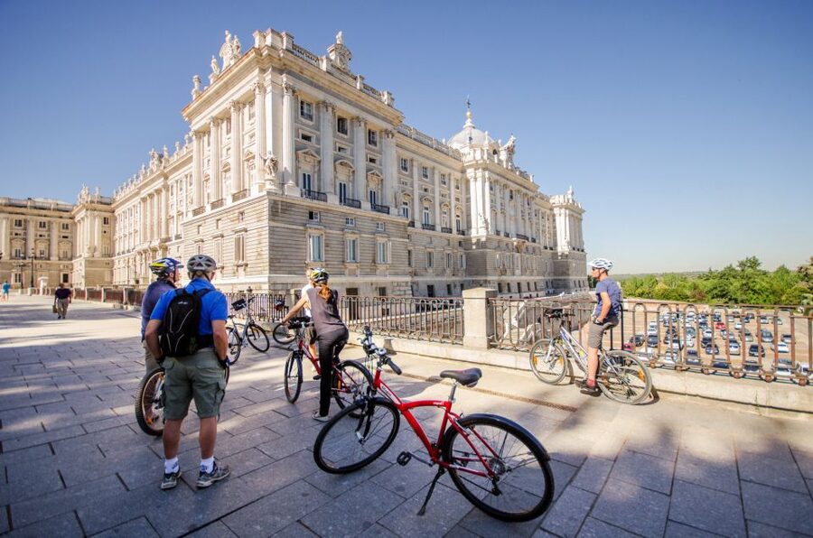 Madrid City Guided Bike/E-Bike Tour for Small Groups - Meeting near Plaza de España, then rolling out with your bike setup