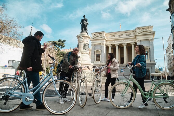 Madrid: City Highlights Guided Vintage Bike Tour - Stop-by-Stop: CaixaForum, Los Jerónimos, and Retiro’s Main Moments