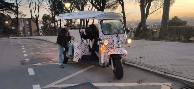 Madrid: City Tours - 6 seats private ecological tuk tuk - Private group size, guide language, and the real difference it makes