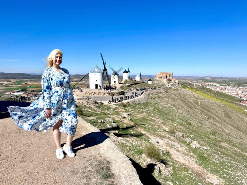 Madrid: Consuegra Molinos del Quixote Tour - From Museo Naval to Consuegra: A Smooth Minibus Run