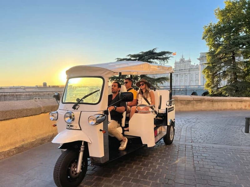 Madrid: Discover the City by Private Electric Tuk Tuk - The sleek way to get your bearings in Madrid