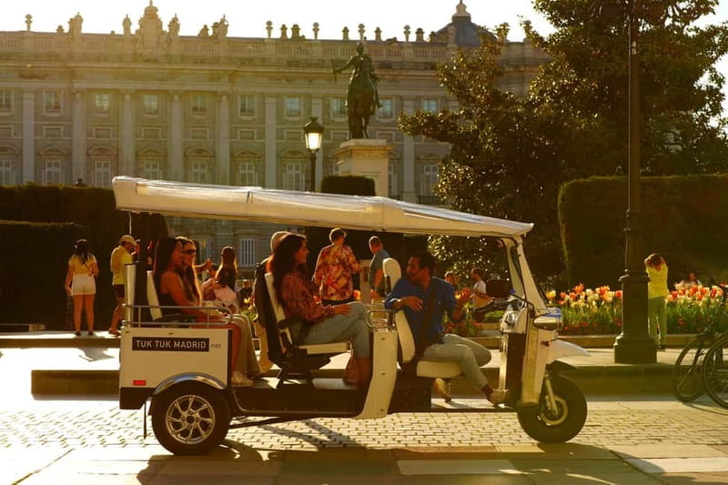 Madrid: Discover the City by Private Electric Tuk Tuk - Stop-by-stop: what each moment is really for
