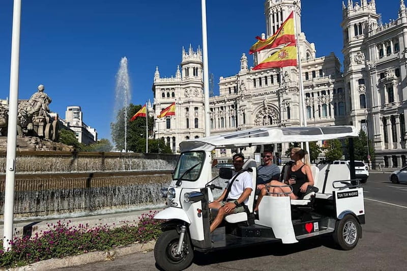 Madrid: Discover the City by Private Electric Tuk Tuk - Practical tips that make the tour smoother