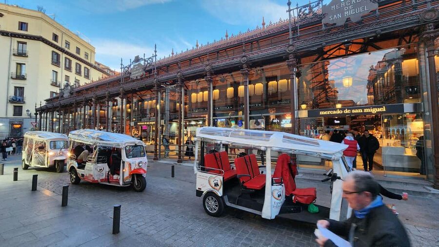 Madrid: Discover the Magic of This City by Tuk Tuk - A smart tuk-tuk route through Madrid’s must-see core