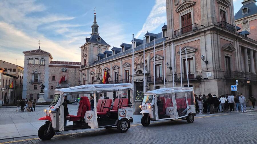 Madrid: Discover the Magic of This City by Tuk Tuk - Plaza Mayor: where Madrid feels most like Madrid