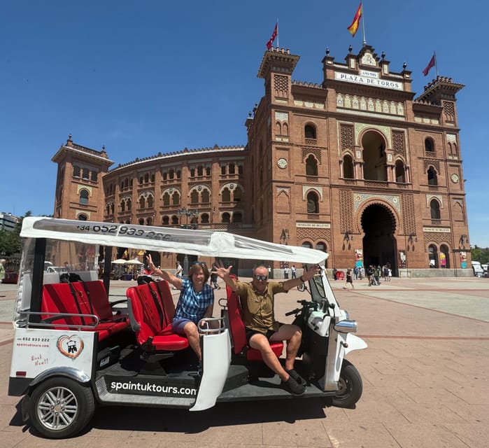 Madrid: Discover the Magic of This City by Tuk Tuk - Royal Palace area: Baroque facades and the feel of official Madrid