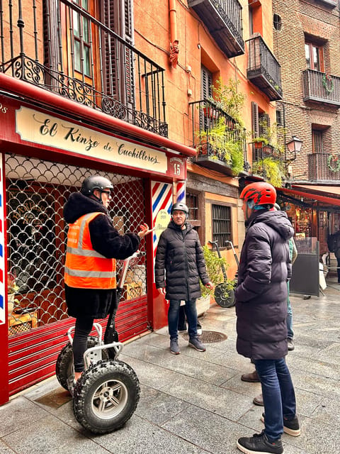 Madrid Downtown Segway Tour - From Restaurante Botín to Calle del Factor, a short climb through local streets
