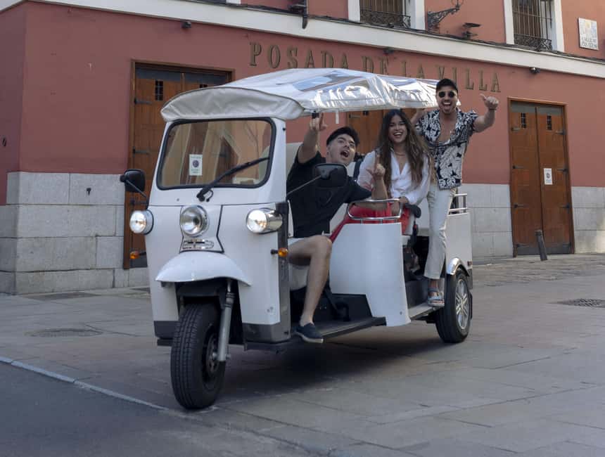 Madrid: Eco-Friendly, Private, and Unique Tuk Tuk Experience - Choosing the right duration and coordinating pickup without stress