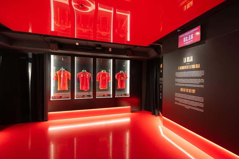 Madrid: Entry Ticket to Legends The Home of Football Museum - VR game area: step into play using robotic tech and interactive gear