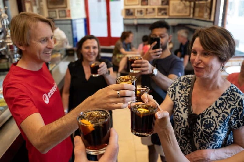 Madrid: Evening Tapas Tour with 5 Delicious Stops & Drinks - Shrimp, Spanish Wine, and How the Drinks Stay Balanced