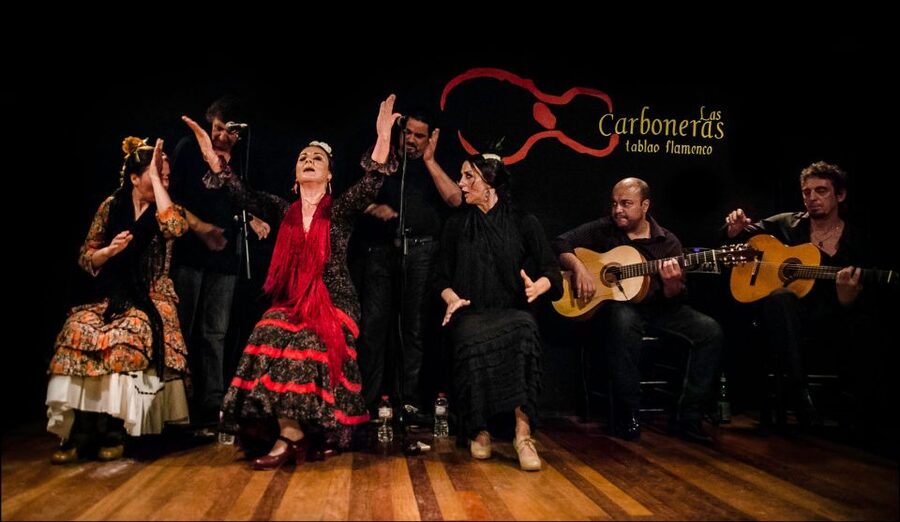 Madrid: Flamenco Show with Tapas and Wine Tour - Market of San Miguel, where the food culture has a show of its own