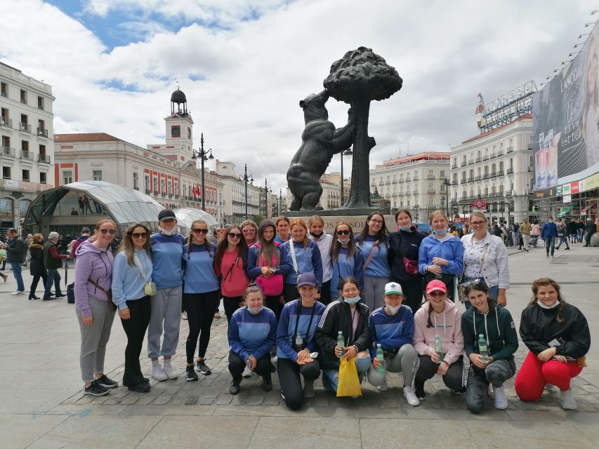 Madrid: Guided Highlights Walking Tour - Palacio Madrid and Almudena Cathedral: quick architecture and strong city geometry