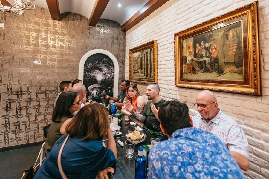 Madrid: Guided Tapas Tour with Tastings and Drinks - Stop 2: a typical neighborhood bar where locals linger