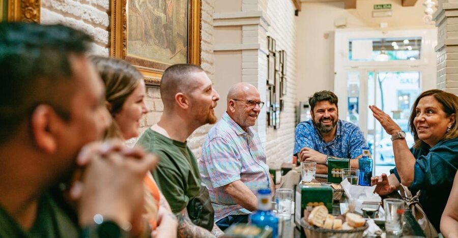 Madrid: Guided Tapas Tour with Tastings and Drinks - Meeting at Alonso Cano, then hopping into real bar life