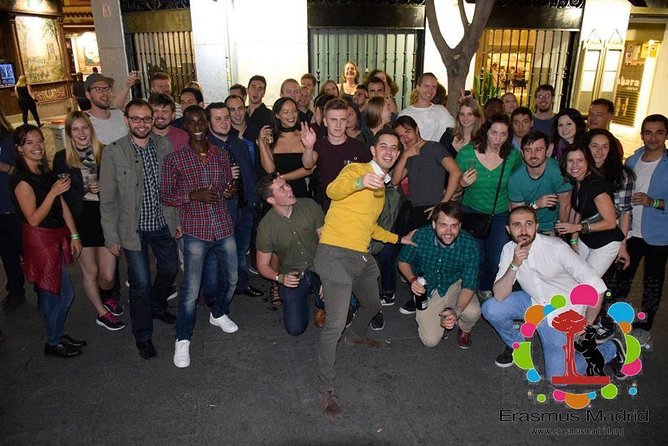 Madrid Halloween Pubcrawl – Open Bar, Shots & VIP Club Entry - Stop 2 Enbabia Bar: 45 to 50 Minutes, Entry Plus a Shot