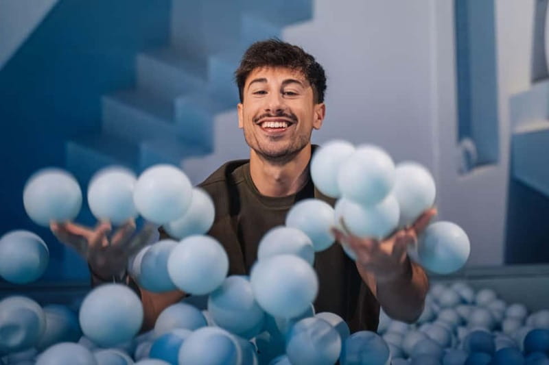 Madrid: IKONO Entry Ticket - Room highlights you should plan for, including the ball pit moment
