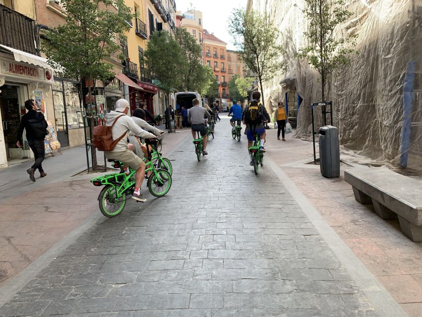 Madrid: Literary Quarter & Retiro Park Electric Bike Tour - Price and Time: What $46 for 2 Hours Gets You