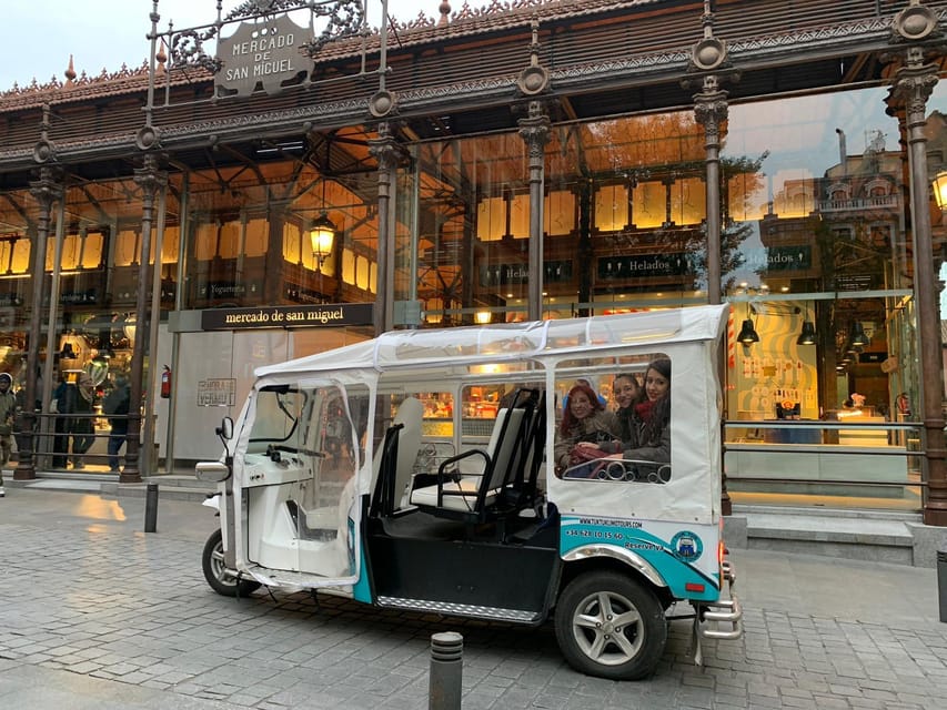 Madrid: Make your own 60 minutes tuk tuk tour - What you can choose to see, and how to build a smart 60-minute route