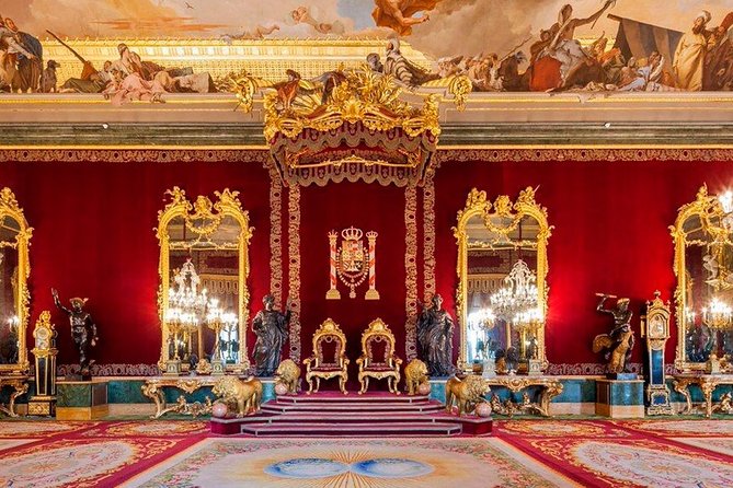 Madrid Old Town & Royal Palace Walking Tour Skip the Line Ticket - Inside the Royal Palace: what your guided time is built to cover