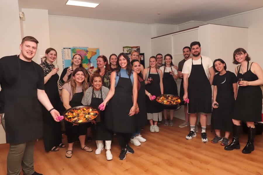 Madrid: Paella and Sangria Workshop in the City Center - What You Actually Get at the End: Dinner and Recipes