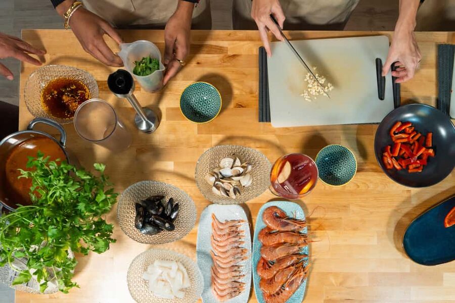 Madrid: Paella and Sangria Workshop with Tapas - Price and value: $79 for a meal, a drink workshop, recipes, and a diploma