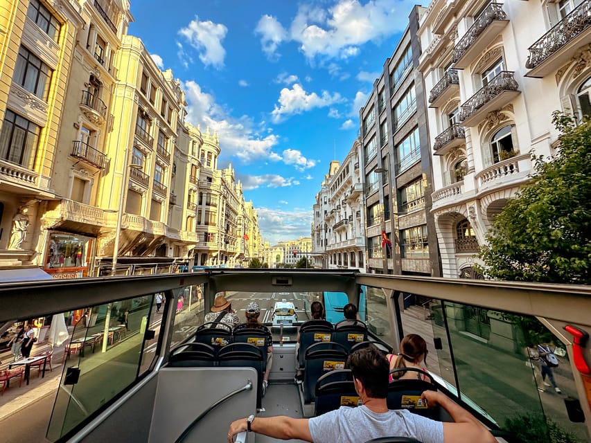 Madrid: Panoramic Open-Top Bus Day or Night Tour with Guide - Key Points If You Want the Highlights Fast