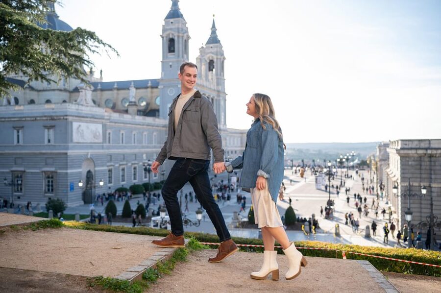 Madrid: Private Photoshoot with a Professional Photographer - Royal Palace Photo Stop: Big Facades, Clear Posing Prompts