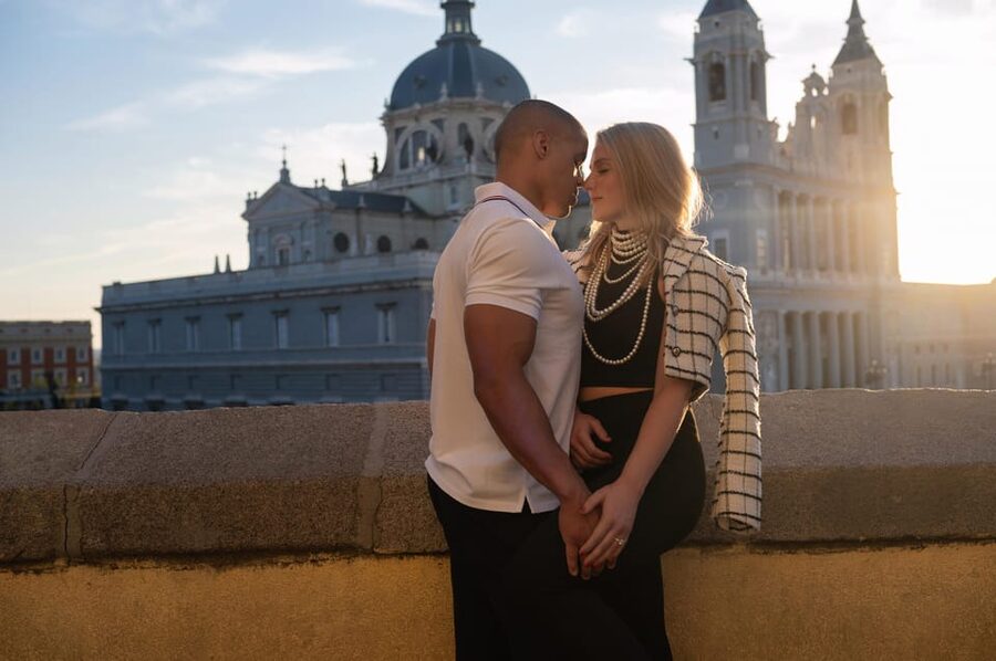 Madrid: Private Photoshoot with a Professional Photographer - Almudena Cathedral: The Finish That Feels Like a Real Memory