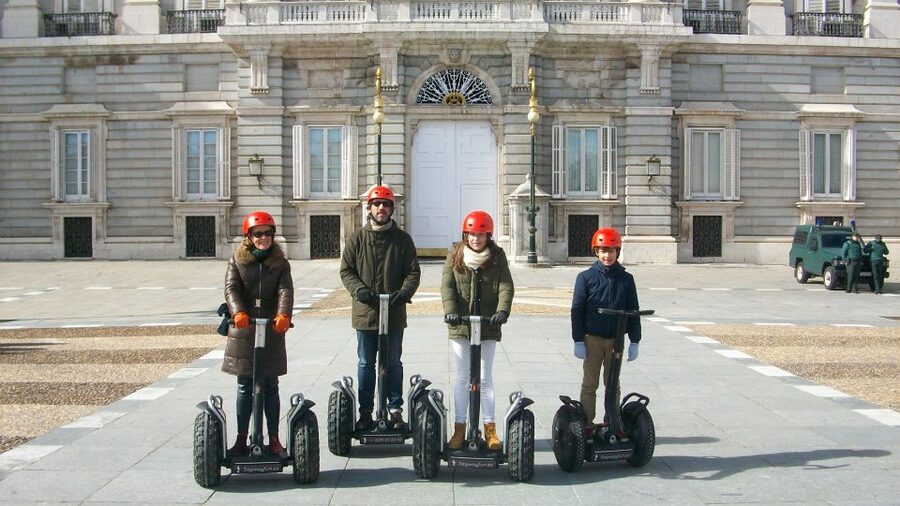 Madrid Private Segway tour. Retiro Park - Centro Historico - Prado Museum and Plaza de Santa Ana area: the art and the street life mix