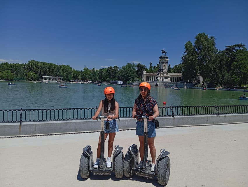 Madrid: Private Segway Tour Retiro Park for 1, 1.5 or 2 hrs. - The park in motion: what you see during each time option