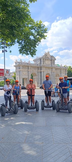 Madrid: Private Segway Tour Retiro Park for 1, 1.5 or 2 hrs. - The devil statue detail at 666 meters above sea level