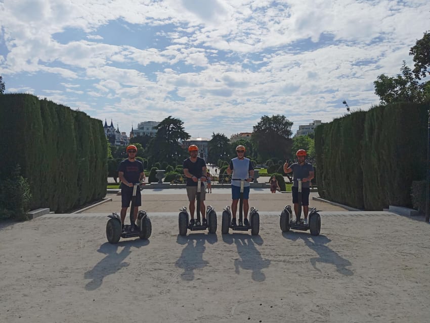 Madrid: Private Segway Tour Retiro Park for 1, 1.5 or 2 hrs. - Meeting at Segcitytours and getting ready on the Segways X2
