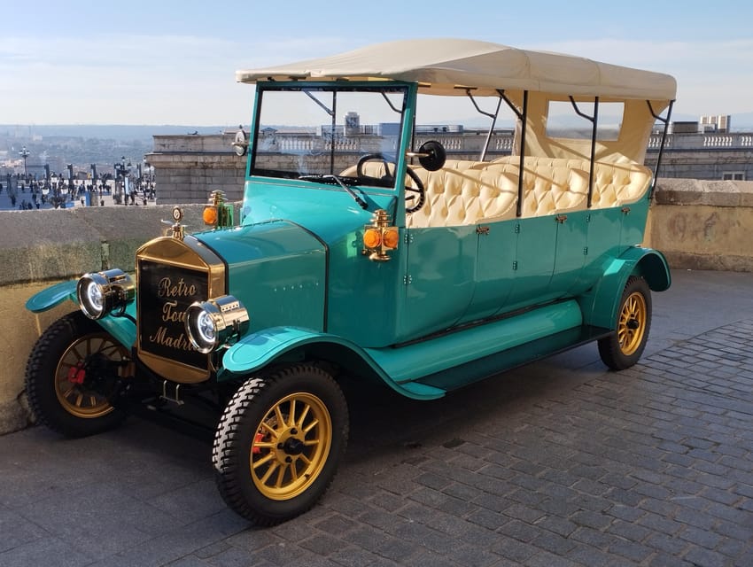 Madrid Retro Tour 120 min, old town, modern Madrid + surprise destination - Key things I’d plan around before you book