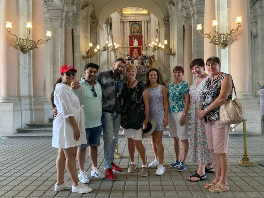 Madrid: Royal Palace Entry Ticket and Small Group Tour - Entering the palace with a separate entrance, and what skip-the-line really means